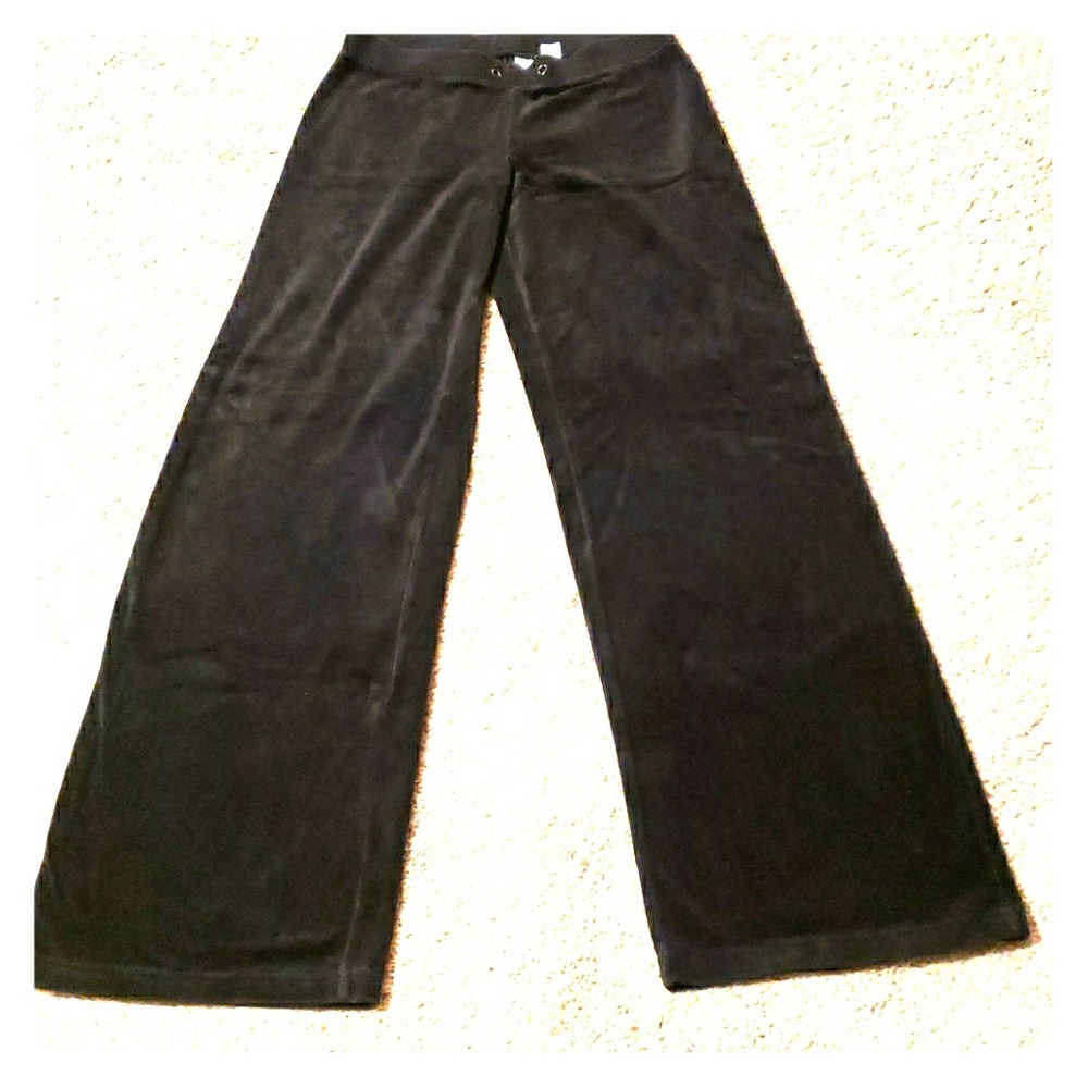 Black Velvet Sweats